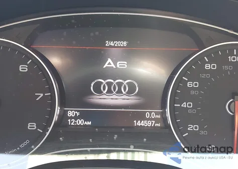 2017 Audi A6 3.0T Premium Plus из США, поврежденный, VIN WAUH2AFC3HN005757